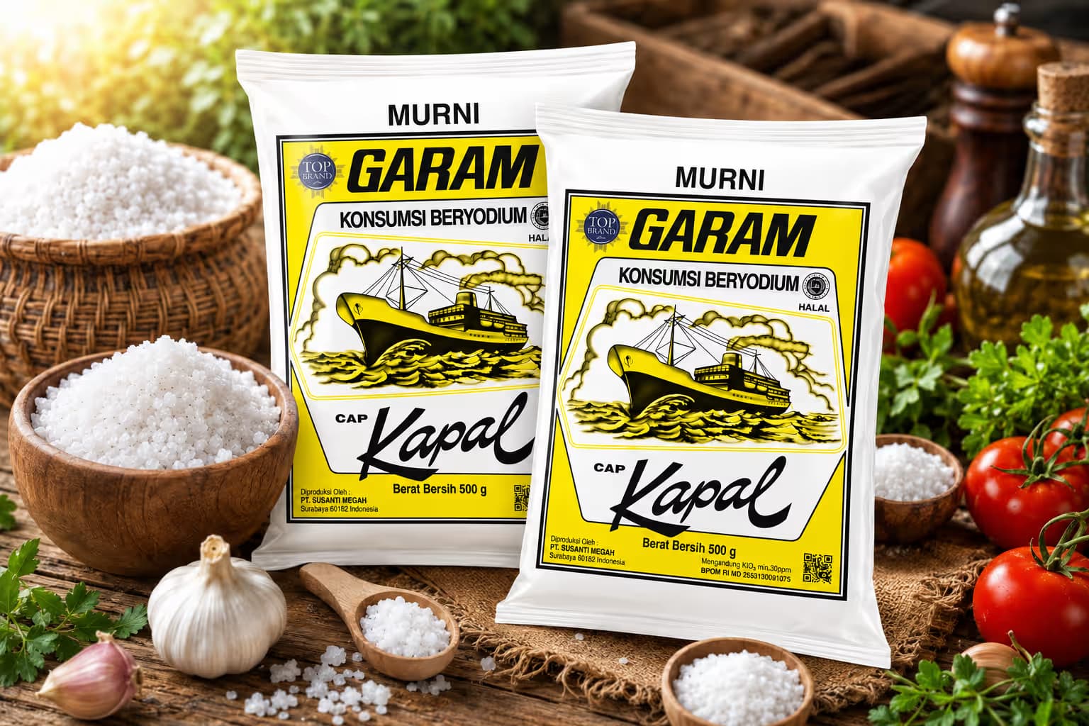 Garam Cap Kapal Product Showcase